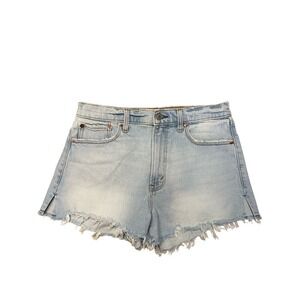 Abercrombie & Fitch The High Rise Mom denim shorts